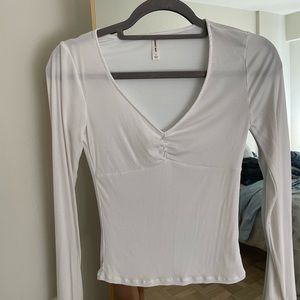 Sunday Best Elsie Long Sleeve Ruched Top